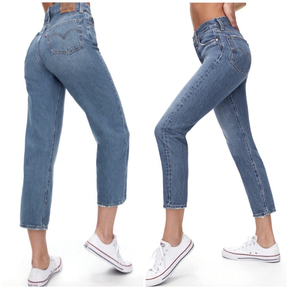 Levi’s Ribcage Straight Ankle Jeans